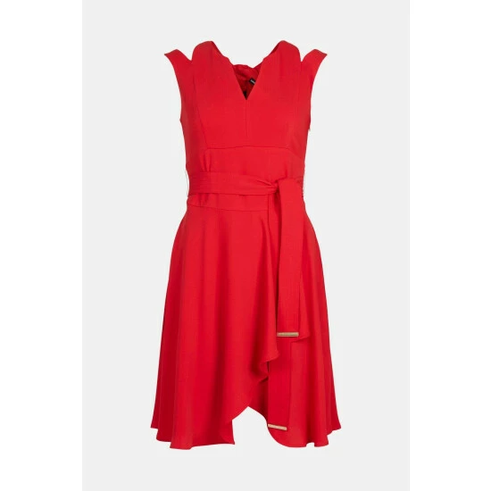 Coupon ๐ KarenMillen Soft Tailored Short Waterfall Mini ๐ Dress For Female ๐ฅ 4 Coupon ๐ KarenMillen Soft Tailored Short Waterfall Mini ๐ Dress For Female ๐ฅ - Image 4