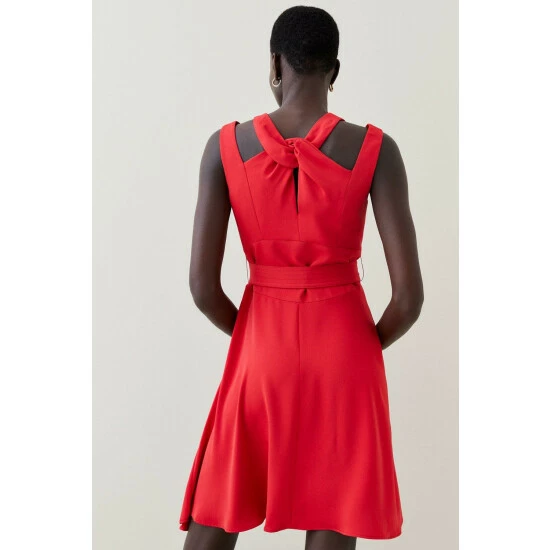 Coupon ๐ KarenMillen Soft Tailored Short Waterfall Mini ๐ Dress For Female ๐ฅ 5 Coupon ๐ KarenMillen Soft Tailored Short Waterfall Mini ๐ Dress For Female ๐ฅ - Image 5