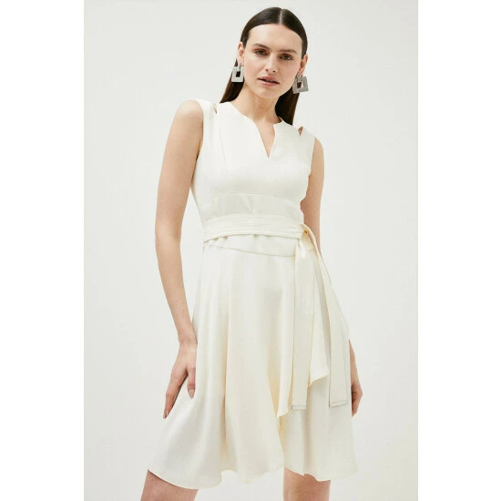 Coupon ๐ KarenMillen Soft Tailored Short Waterfall Mini ๐ Dress For Female ๐ฅ 10 Coupon ๐ KarenMillen Soft Tailored Short Waterfall Mini ๐ Dress For Female ๐ฅ - Image 10
