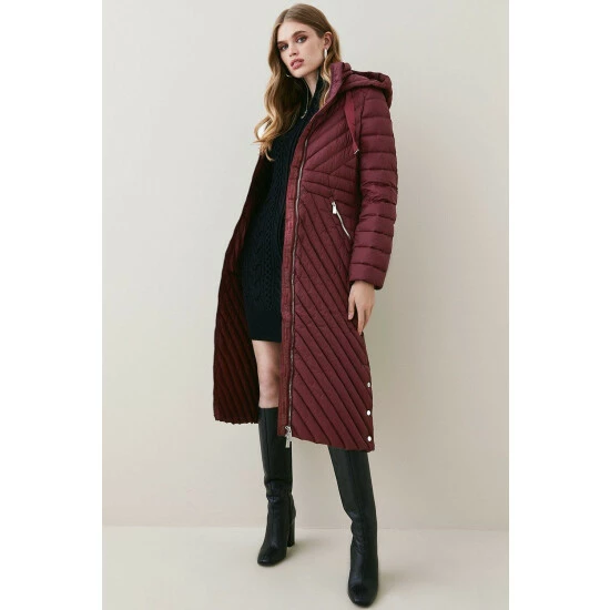 Budget ๐ KarenMillen Down Filled Packable Longline ๐งฅ Coat For Female โจ 1 Budget ๐ KarenMillen Down Filled Packable Longline ๐งฅ Coat For Female โจ