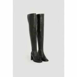 Cheap 🔔 KarenMillen Leather Over The Knee Heeled Boot For Female 😍 -Karen Millen Sales unnamed file 1161