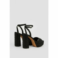 Flash Sale 🎁 KarenMillen Heatseal Detail Diamante Platform For Female ⭐ -Karen Millen Sales unnamed file 1304