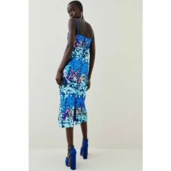 New 🛒 KarenMillen Disc Sequin Strappy Woven Midi 👗 Dress For Female 😍 -Karen Millen Sales unnamed file 1355