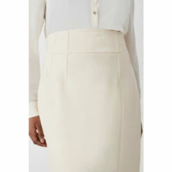 Best deal 🤩 KarenMillen Plus Size Compact Stretch Corset Seamed Midi 👗 Skirt For Female 😀 -Karen Millen Sales unnamed file 1395