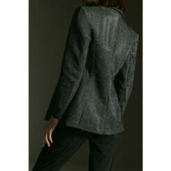 Brand new 😉 KarenMillen Metallic Button Up Blazer For Female 🧨 -Karen Millen Sales unnamed file 1572