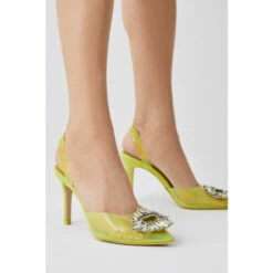 Discount 🥰 KarenMillen Vinyl Brooch Slingback Heel For Female 🌟 -Karen Millen Sales unnamed file 1615
