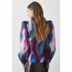 Buy 🌟 KarenMillen Marbled Floral Organdie Blouse For Female 😍 -Karen Millen Sales unnamed file 1637