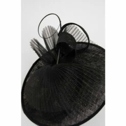 Flash Sale ✨ KarenMillen Pleated Spiral Trim Fascinator For Female ⭐ -Karen Millen Sales unnamed file 1702