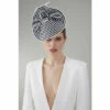 Wholesale 👏 KarenMillen Asymmetric Spiral Trim Fascinator For Female 🔥