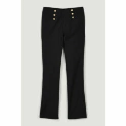 Best deal 🔥 KarenMillen Essential Techno Side Split Woven Trouser For Female 🧨 -Karen Millen Sales unnamed file 1755