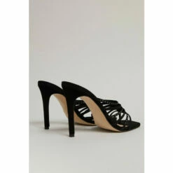 Wholesale ✨ KarenMillen Crystal Embellished Strappy Suede Mule For Female 🔔 -Karen Millen Sales unnamed file 1970