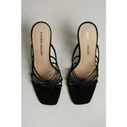 Wholesale ✨ KarenMillen Crystal Embellished Strappy Suede Mule For Female 🔔 -Karen Millen Sales unnamed file 1971