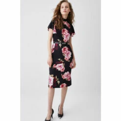 Best reviews of 😍 KarenMillen Petite Belted Viscose Blend Long Sleeve Jersey Midi 👗 Dress For Female 🎉 -Karen Millen Sales unnamed file 1979