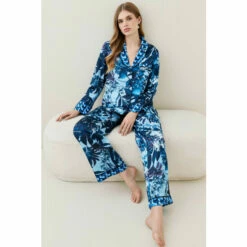 Buy ✨ KarenMillen Tropical Geo Satin Nightwear Trouser For Female ✔️ -Karen Millen Sales unnamed file 2004