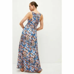 Discount ✔️ KarenMillen Butterfly Print Jersey Crepe Maxi 👗 Dress For Female 🌟 -Karen Millen Sales unnamed file 2114