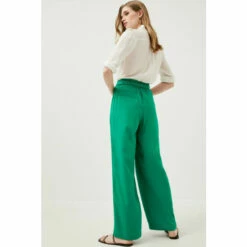 Coupon 💯 KarenMillen Linen Viscose Woven Trouser For Female ⭐ -Karen Millen Sales unnamed file 2125