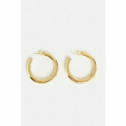 Outlet 😍 KarenMillen Chunky Hoops For Female 👏 -Karen Millen Sales unnamed file 2137