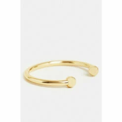Hot Sale ⭐ KarenMillen Gold Plated Ball Cuff Bangle For Female 🔥 -Karen Millen Sales unnamed file 2142