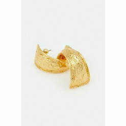 Top 10 🧨 KarenMillen Gold Plated Chunky Hoop Earrings For Female 🧨 -Karen Millen Sales unnamed file 2173