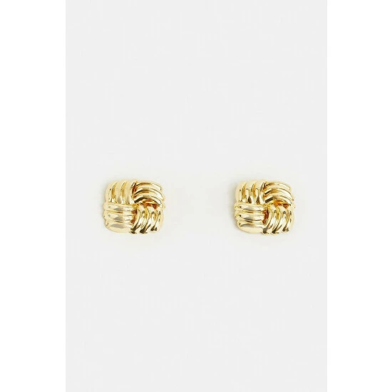 Best reviews of ⭐ KarenMillen Gold Plated Quilted Stud Earrings For Female ✔️ 2 Best reviews of ⭐ KarenMillen Gold Plated Quilted Stud Earrings For Female ✔️ - Image 2