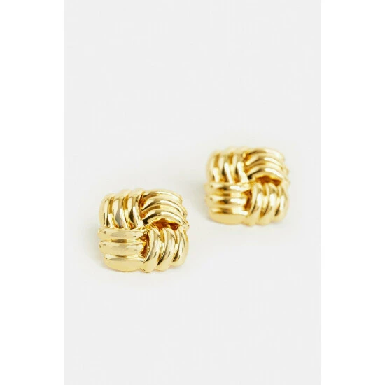 Best reviews of ⭐ KarenMillen Gold Plated Quilted Stud Earrings For Female ✔️ 3 Best reviews of ⭐ KarenMillen Gold Plated Quilted Stud Earrings For Female ✔️ - Image 3