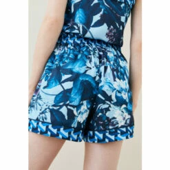 Buy ❤️ KarenMillen Tropical Geo Satin Nightwear Short For Female 👏 -Karen Millen Sales unnamed file 2256