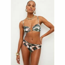 Top 10 🤩 KarenMillen Tie Dye Trimmed 👙 Bikini Bottoms For Female 👏