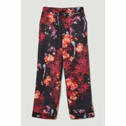Top 10 🥰 KarenMillen Floral Satin Nightwear Trouser For Female 🌟 -Karen Millen Sales unnamed file 2355