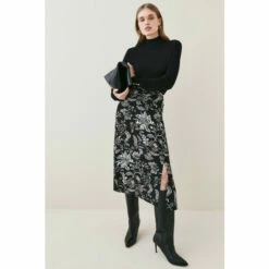 Best reviews of ⌛ KarenMillen Batik Floral Button Woven Midi 👗 Skirt For Female ❤️ -Karen Millen Sales unnamed file 2363