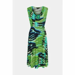 Deals 🌟 KarenMillen Butterfly Print Viscose Blend Midi 👗 Dress For Female 😍 -Karen Millen Sales unnamed file 2367