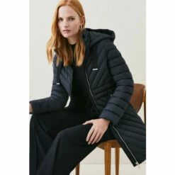 Discount 🧨 KarenMillen Down Filled Puffer Packable Midi 🧥 Coat For Female ✔️ -Karen Millen Sales unnamed file 25