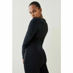 Deals ❤️ KarenMillen Knitted Bandage Corset Style Top For Female 🌟 -Karen Millen Sales unnamed file 2522