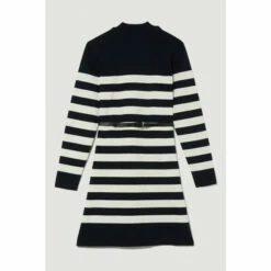 Best reviews of 🌟 KarenMillen Plus Size Stripe Rib Knit Belted Mini 👗 Dress For Female ✔️ -Karen Millen Sales unnamed file 253