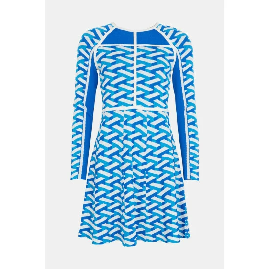 Best reviews of ๐ KarenMillen Geo Jacquard Knit Skater Mini ๐ Dress For Female ๐งจ 4 Best reviews of ๐ KarenMillen Geo Jacquard Knit Skater Mini ๐ Dress For Female ๐งจ - Image 4