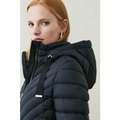 Discount 🧨 KarenMillen Down Filled Puffer Packable Midi 🧥 Coat For Female ✔️ -Karen Millen Sales unnamed file 27