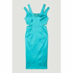 Brand new ๐ KarenMillen Italian Structured Satin Column Midi ๐ Dress For Female โจ 8 Brand new ๐ KarenMillen Italian Structured Satin Column Midi ๐ Dress For Female โจ -Karen Millen Sales unnamed file 2778