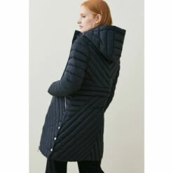 Discount 🧨 KarenMillen Down Filled Puffer Packable Midi 🧥 Coat For Female ✔️ -Karen Millen Sales unnamed file 28