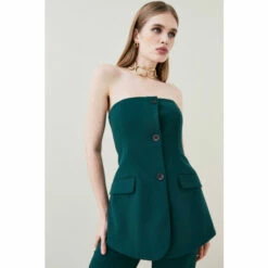 New 🔥 KarenMillen Compact Stretch Button Bodice Jumpsuit For Female 😍 12 New 🔥 KarenMillen Compact Stretch Button Bodice Jumpsuit For Female 😍 -Karen Millen Sales unnamed file 2808