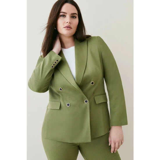 Wholesale ๐ KarenMillen Plus Size Relaxed Tailored Double Breasted Jacket For Female ๐คฉ 1 Wholesale ๐ KarenMillen Plus Size Relaxed Tailored Double Breasted Jacket For Female ๐คฉ