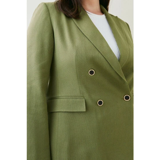 Wholesale ๐ KarenMillen Plus Size Relaxed Tailored Double Breasted Jacket For Female ๐คฉ 2 Wholesale ๐ KarenMillen Plus Size Relaxed Tailored Double Breasted Jacket For Female ๐คฉ - Image 2