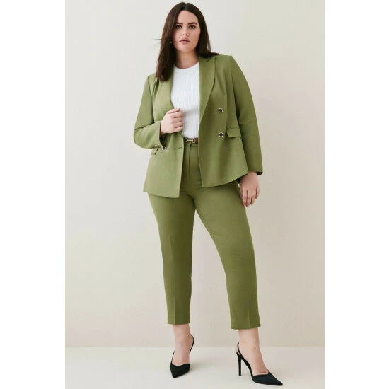 Wholesale ๐ KarenMillen Plus Size Relaxed Tailored Double Breasted Jacket For Female ๐คฉ 3 Wholesale ๐ KarenMillen Plus Size Relaxed Tailored Double Breasted Jacket For Female ๐คฉ - Image 3