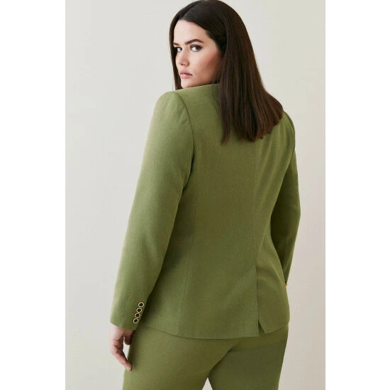 Wholesale ๐ KarenMillen Plus Size Relaxed Tailored Double Breasted Jacket For Female ๐คฉ 5 Wholesale ๐ KarenMillen Plus Size Relaxed Tailored Double Breasted Jacket For Female ๐คฉ - Image 5