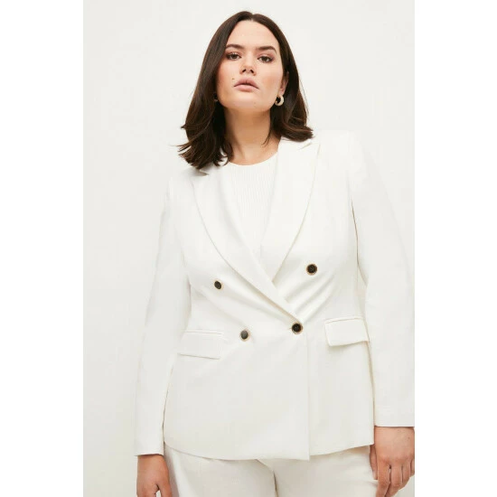 Wholesale ๐ KarenMillen Plus Size Relaxed Tailored Double Breasted Jacket For Female ๐คฉ 7 Wholesale ๐ KarenMillen Plus Size Relaxed Tailored Double Breasted Jacket For Female ๐คฉ - Image 7