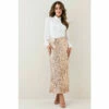 Discount 🥰 KarenMillen Lydia Millen Textured Sequin 👗 Skirt For Female 🎁