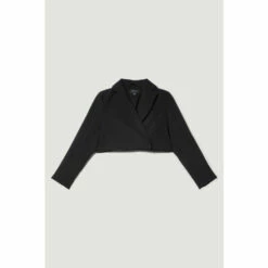 Best Pirce 👍 KarenMillen Tailored Cropped Blazer For Female 👏 -Karen Millen Sales unnamed file 3108
