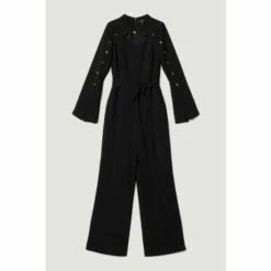 Brand new ๐ฅฐ KarenMillen Compact Viscose Stud Sleeve Wide Leg Jumpsuit For Female ๐ 10 Brand new ๐ฅฐ KarenMillen Compact Viscose Stud Sleeve Wide Leg Jumpsuit For Female ๐ -Karen Millen Sales unnamed file 3169