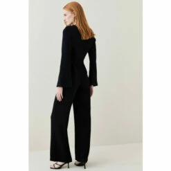 Brand new ๐ฅฐ KarenMillen Compact Viscose Stud Sleeve Wide Leg Jumpsuit For Female ๐ 11 Brand new ๐ฅฐ KarenMillen Compact Viscose Stud Sleeve Wide Leg Jumpsuit For Female ๐ -Karen Millen Sales unnamed file 3170