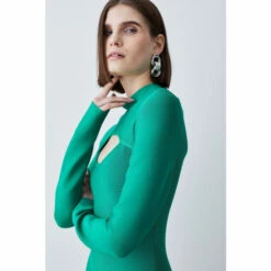 Best reviews of 😍 KarenMillen Bandage Cut Out Detail Midi 👗 Dress For Female 🔔 -Karen Millen Sales unnamed file 3205