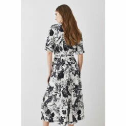Top 10 🌟 KarenMillen Floral Batik Premium Linen Woven 👕 Shirt 👗 Dress For Female 🌟 -Karen Millen Sales unnamed file 3247