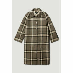 Promo ✔️ KarenMillen Italian Check Balmacaan 🧥 Coat For Female ✔️ -Karen Millen Sales unnamed file 3355